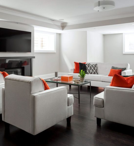 Toronto living room renovation